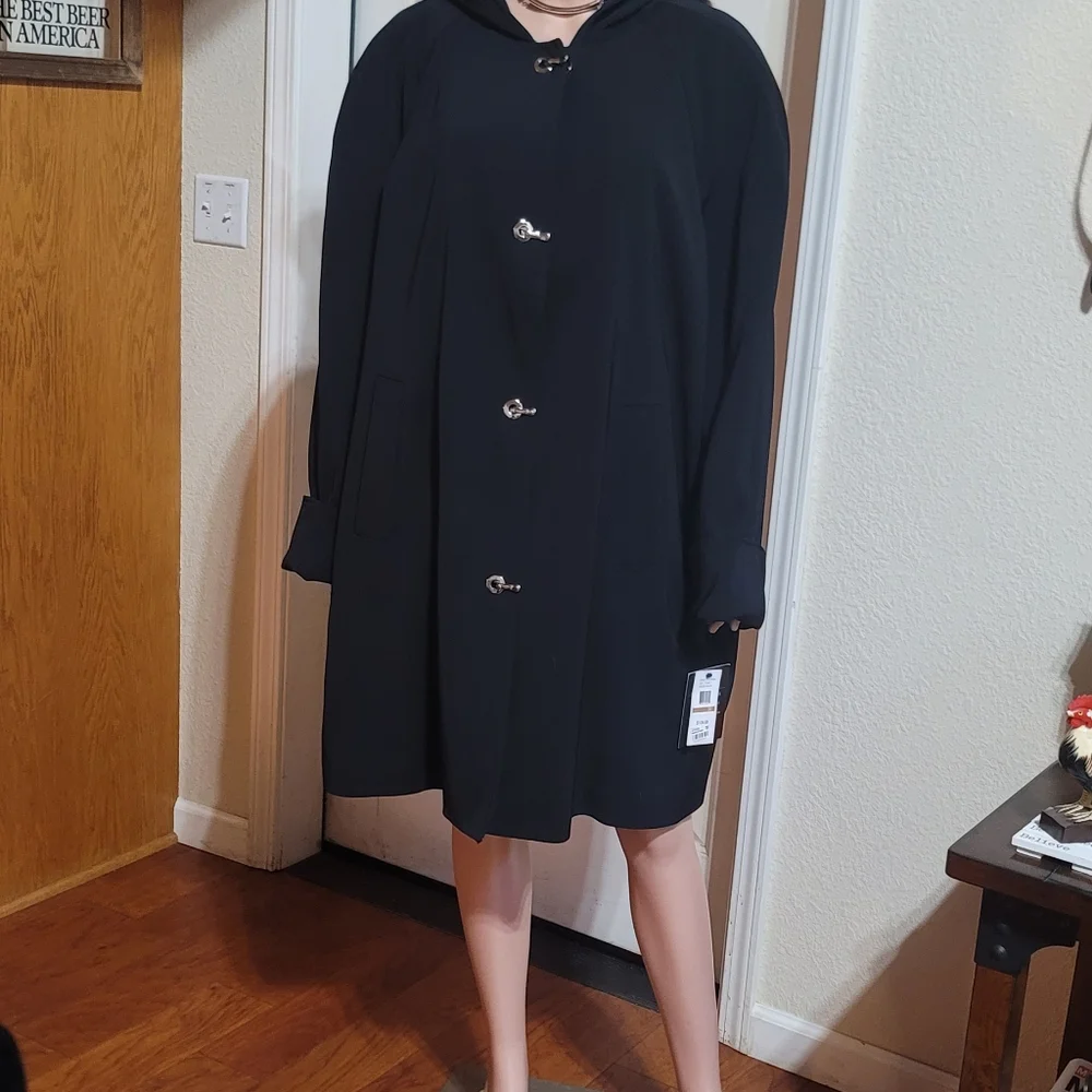 London fog weather or not hooded coat - Picture 8 of 8